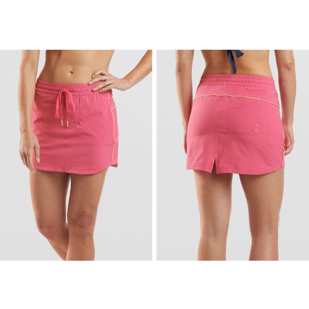 Title Nine Bidwell Skort Pink Orange Small Athletic Travel